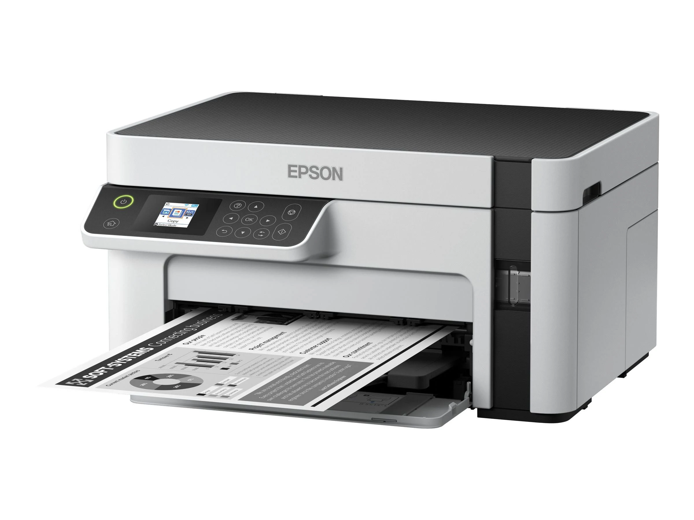 Epson Ink Tank Printer Mono M2120 A4 Multi Function with WiFi view 2